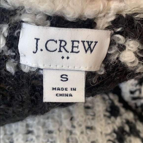 J Crew Buffalo Plaid Boucle Sweater - Picture 5 of 10